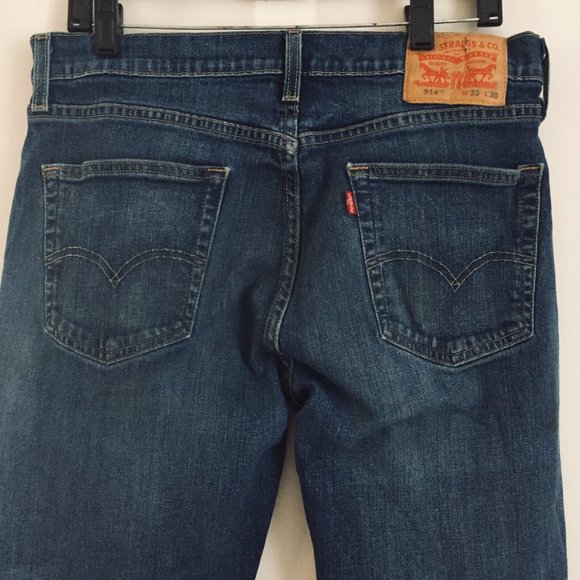 Levi's 514 Men's Jeans 33 X 30 - Picture 4 of 5